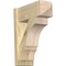 Ekena Millwork Balboa Rough Sawn Arts and Crafts Outlooker, Douglas Fir, 8"W x 20"D x 24"H OUT08X20X24BOA03RDF - alternate 1